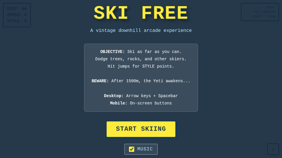 Ski Free