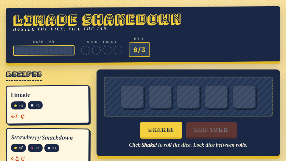 Limade Shakedown