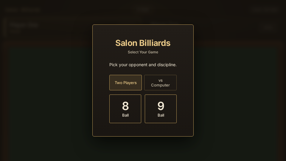Salon Billiards